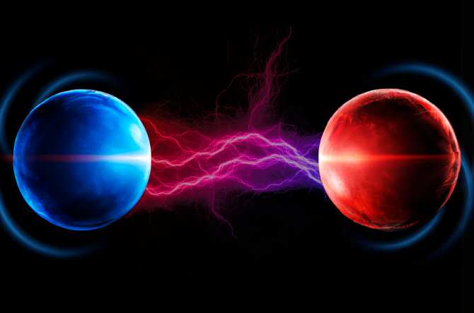 Controlan la transferencia de calor entre nanoestructuras mediante la rotación