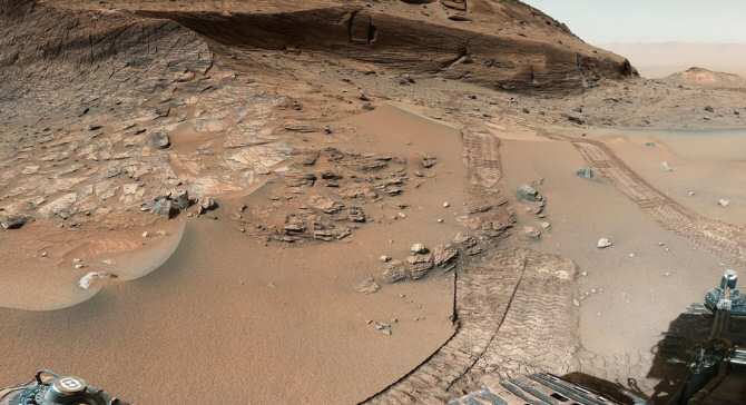 Actualización de software para un robot que explora terrenos marcianos desde 2012