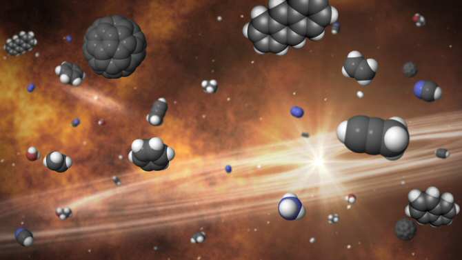 Descubren sustancias precursoras de la vida en la Nube de Perseo