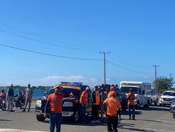 Defensa Civil realiza recorrido para supervisar diferentes playas y balnearios este Viernes Santo