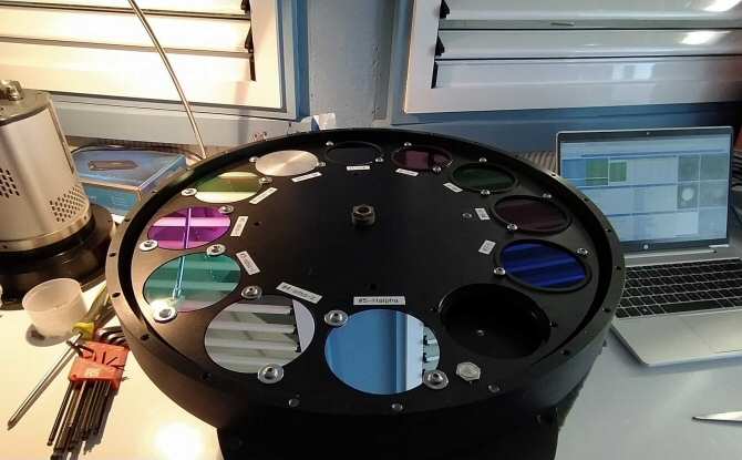 Nuevos filtros para el Telescopio Joan Oró