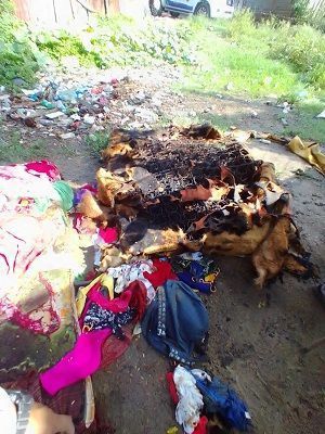 Dicrim busca hombre prendió fuego a casa con su mujer e hijo de seis años dentro en Valverde