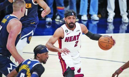 El Big 3 de Miami calentó la Final