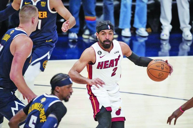 El Big 3 de Miami calentó la Final