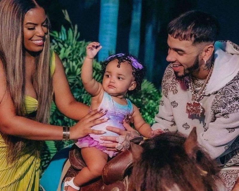 Anuel AA celebra el cumpleaños de su hija Gianella: «Perdón por tanto tiempo sin verte»