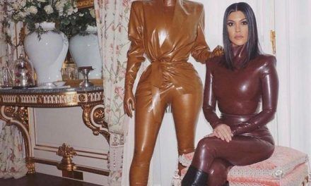 Kourtney Kardashian acusa a Kim de plagio y de usar su boda para hacer negocios
