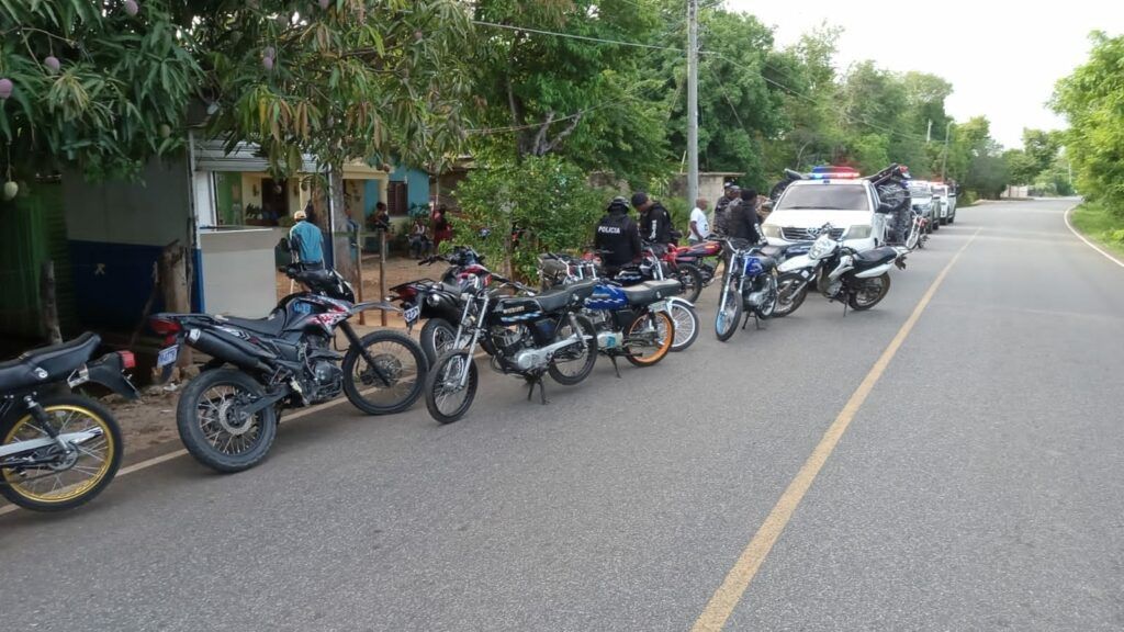 Policía Nacional desmantela estructura organizadora de carreras clandestinas de motocicletas en San Cristóbal