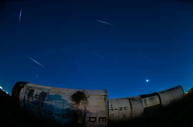 Revelan el misterioso origen de una lluvia de estrellas fugaces