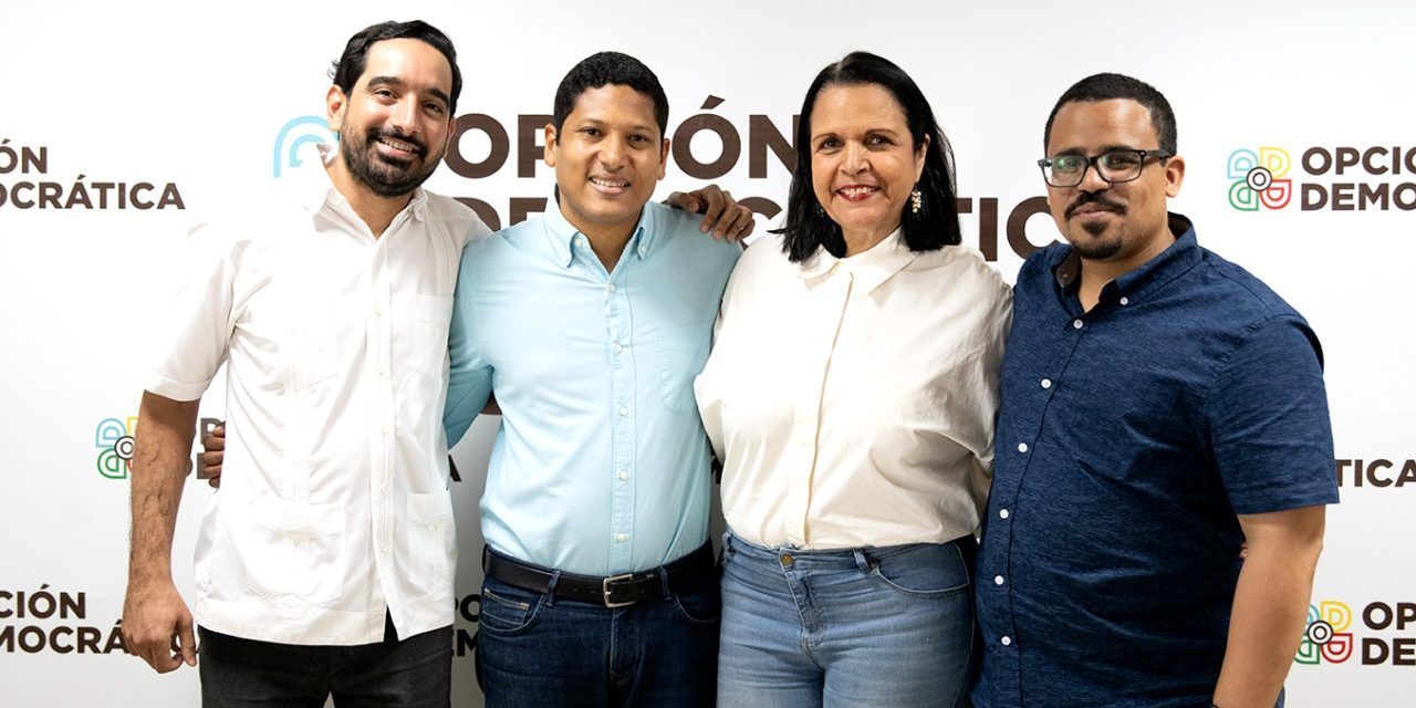 Opción Democrática presenta a Andiel Galván para la alcaldía del Distrito Nacional