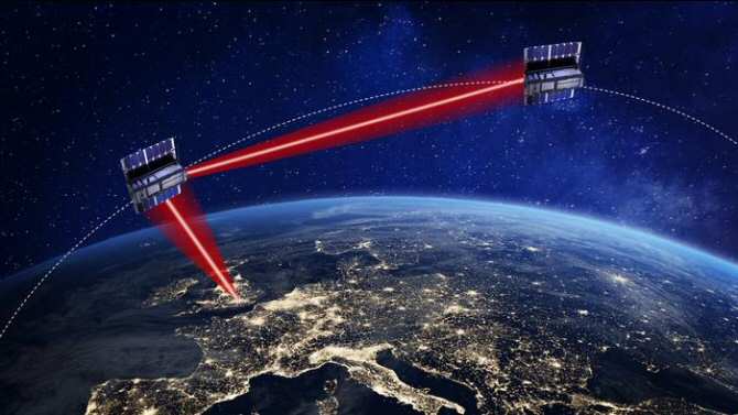 Hacia el primer sistema comercial para permitir la comunicación por láser entre satélites en órbita