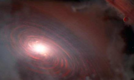 Detectan vapor de agua donde se está formando un planeta rocoso