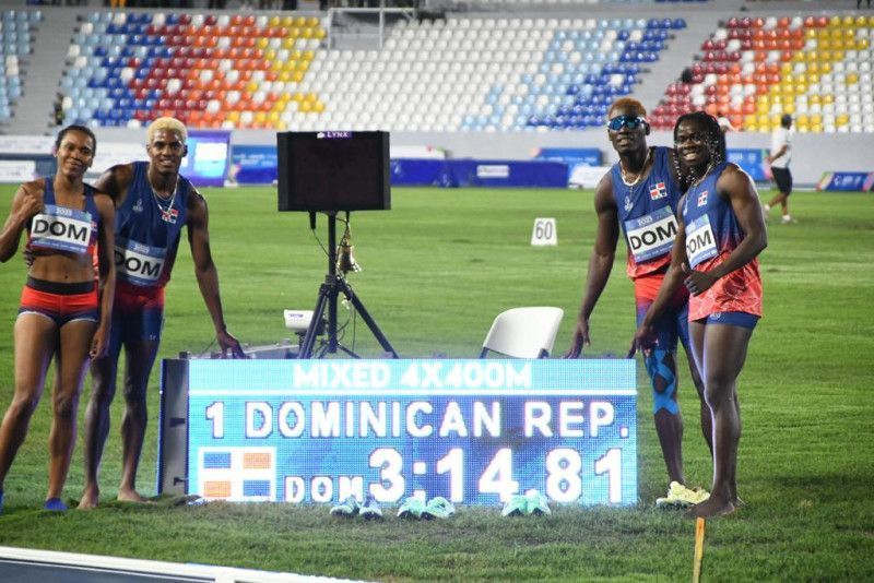 Atletismo obtiene primer oro en 4×400