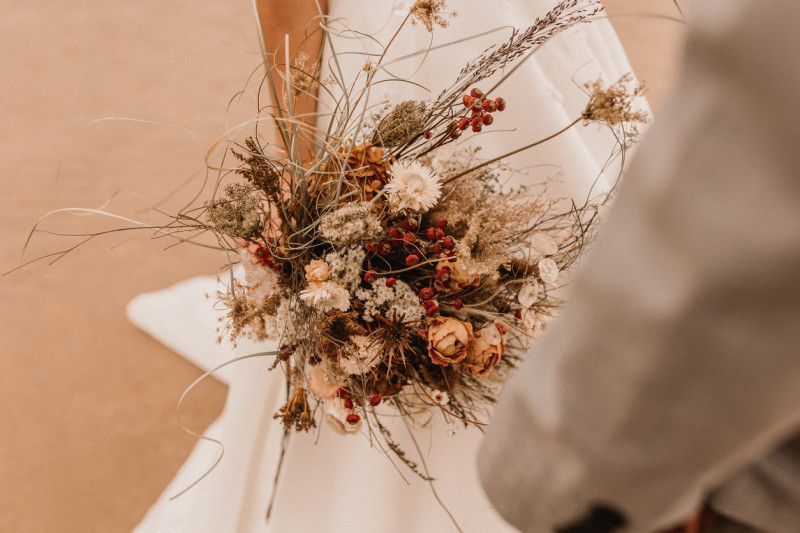 El encanto de las flores secas