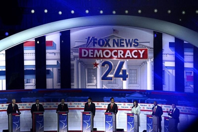 Solo dos aspirantes republicanos aseguran que no apoyarán a Trump si es condenado