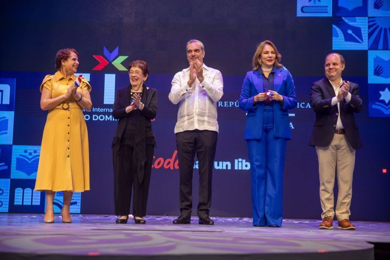 Presidente inaugura Feria Internacional del Libro 2023