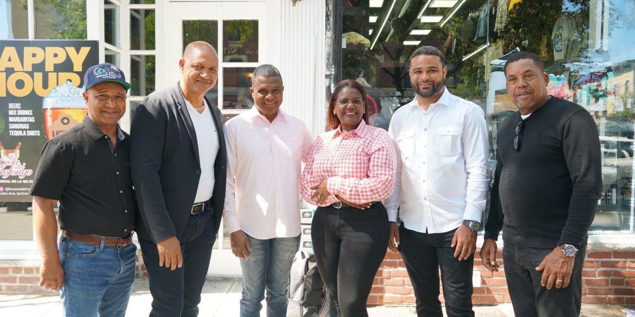 Aspirante a Senador Otoniel Tejeda y Diputados Margarita Tejeda y Frank Junior visitan comunidad Hainera en Nueva York