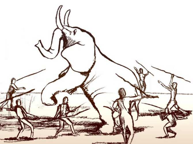 Tener que cazar animales más pequeños nos volvió más inteligentes