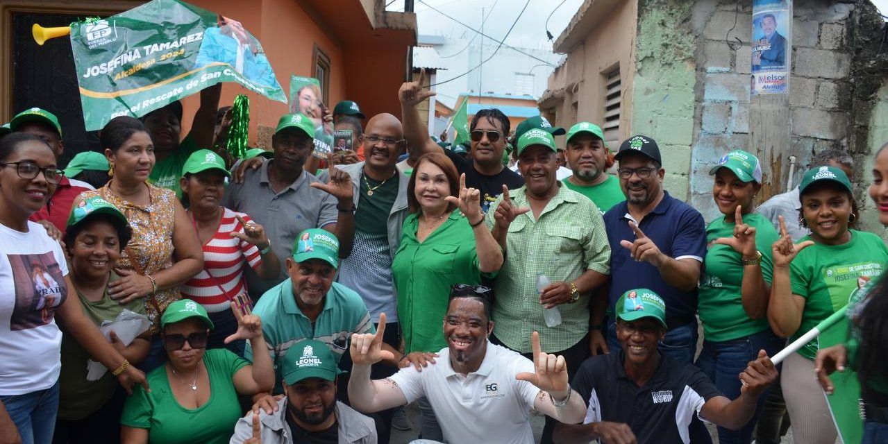 Josefina Tamarez realiza mano a mano en el sector de zona Verde