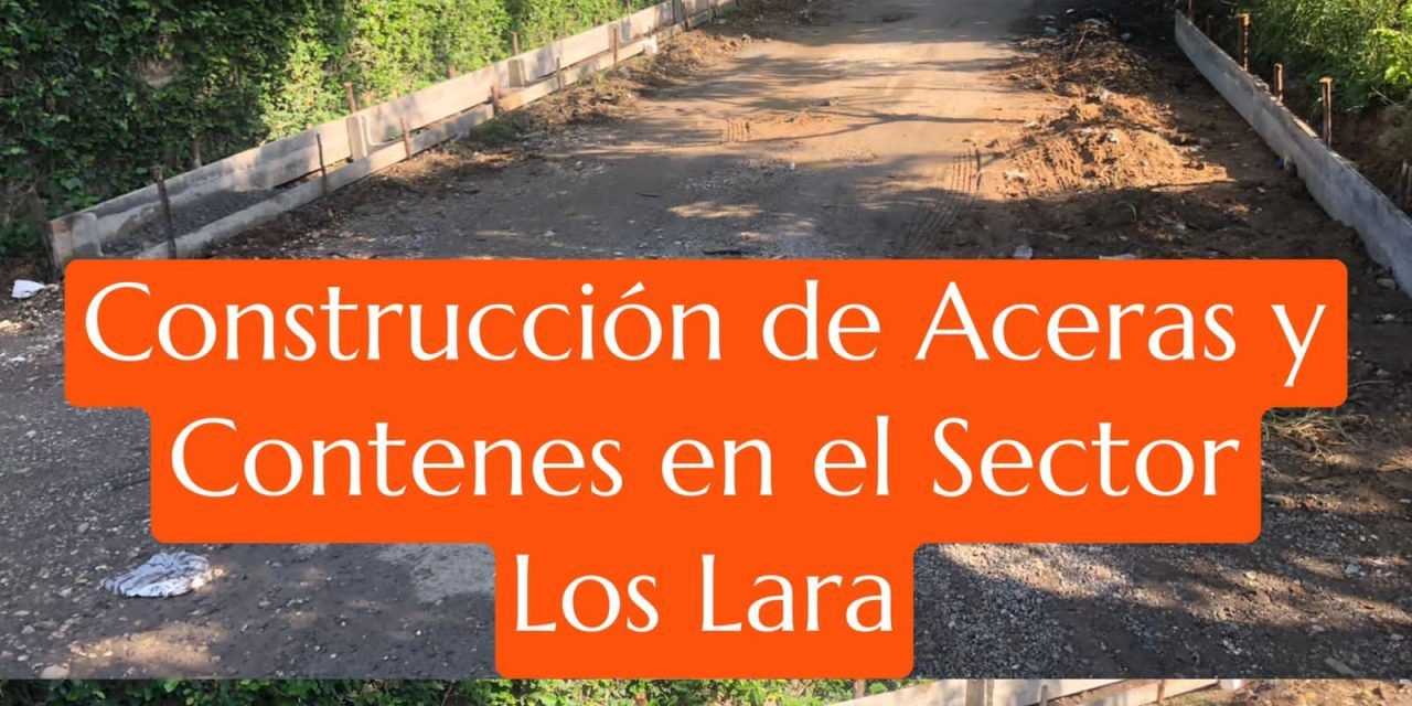 Esperanza de Dios Ramírez, alcaldesa de Hatillo, continúa cumpliendo con el objetivo de llevar bienestar a las diferentes comunidades de Hatillo, dando inicio a la construcción de aceras y Contenes