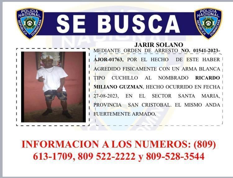 En la Policía Nacional es nuestra misión constante de proteger a todos los ciudadanos y mantener la seguridad en nuestro país, estamos en plena búsqueda de individuos