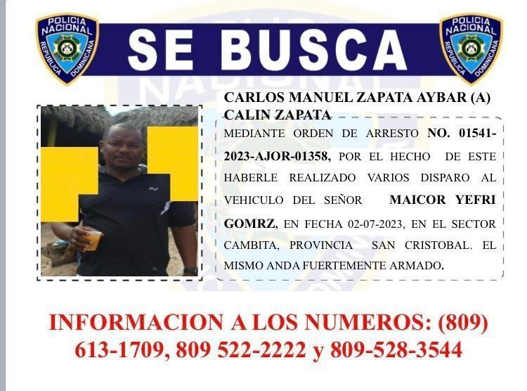 Orden de Arresto de se busca Cumplida en San Cristóbal
