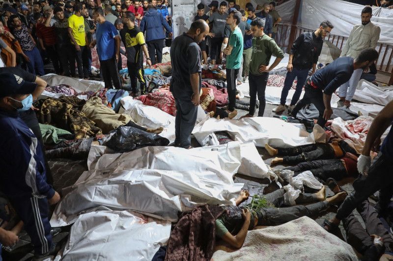Condena mundial al ataque mortal contra un hospital en Gaza