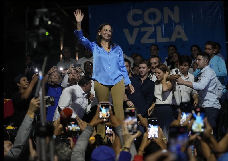Liberal inhabilitada acapara voto opositor de Venezuela
