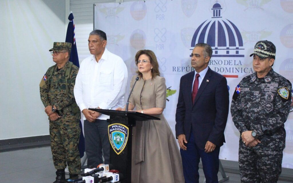 Vicepresidenta Raquel Peña revela que en septiembre no se registraron homicidios en 11 provincias del país