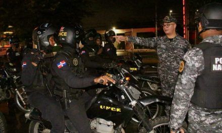 Policía Nacional garantiza seguridad colectiva mediante realización de extenso patrullaje preventivo en diferentes sectores del Gran Santo Domingo