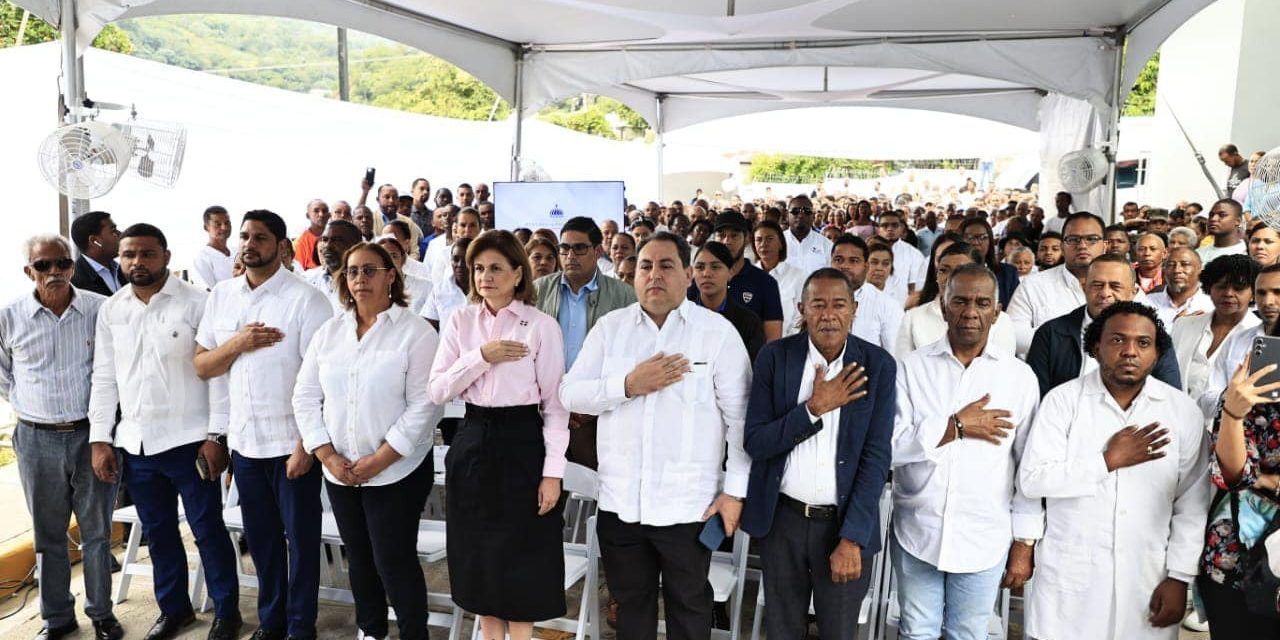 Inauguran tres hospitales remozados en la provincia San Cristóbal
