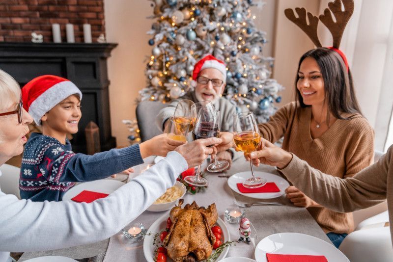 ¡Sin engordar! Lleva la creatividad a tu mesa navideña
