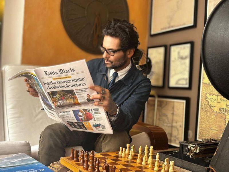 Draco Rosa en RD, «apreciando momentos de tranquilidad y sumergiéndome en la belleza mágica de la Zona Colonial»