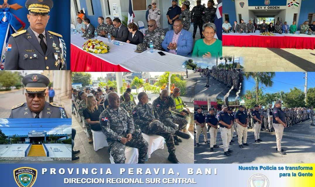 Dirección Regional Sur Central de la Policía Nacional lanza Operativo preventivo “Navidad para Proteger y Servir 2023”