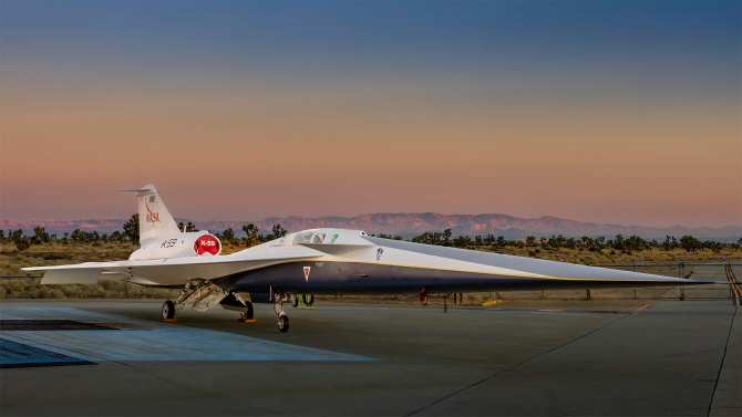 El revolucionario avión X-59 ya está terminado