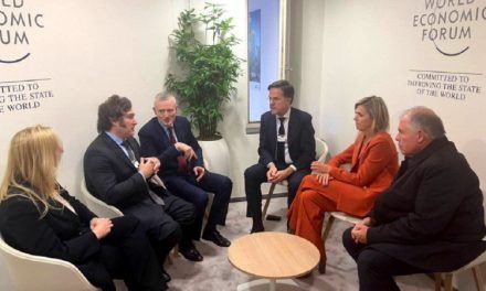 Milei dice en Davos que «Occidente está en peligro»