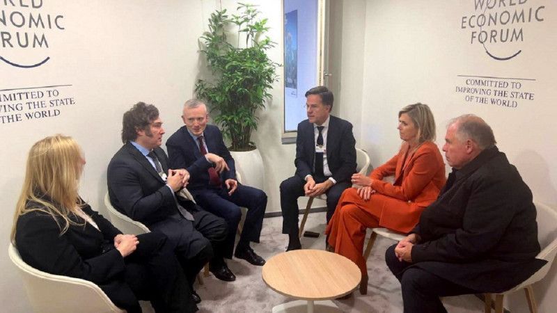 Milei dice en Davos que «Occidente está en peligro»