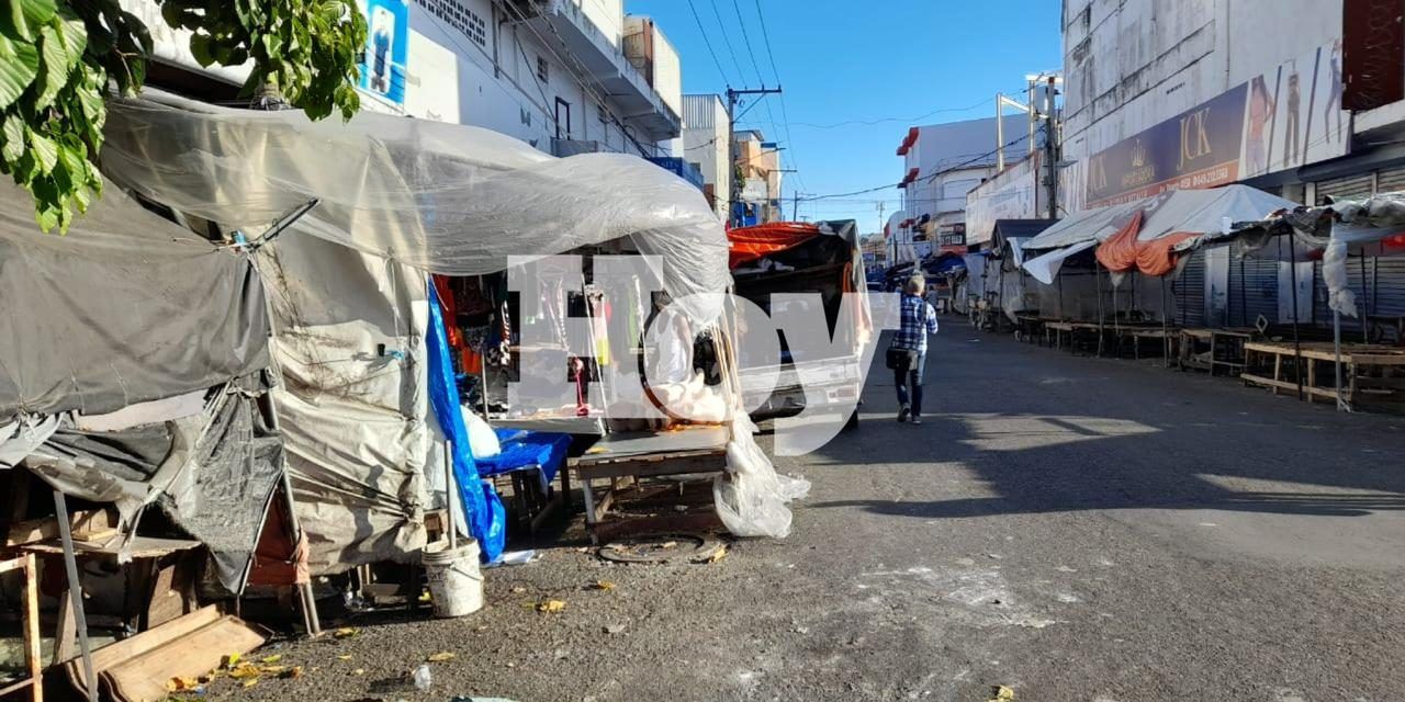 Avenida Duarte, el  caos se mudó más arriba
