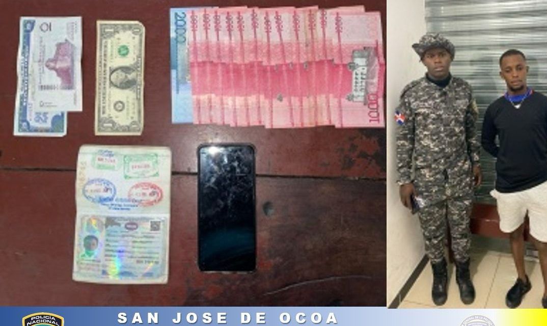 Detenido en San José de Ocoa «Chiquito», acusado de deudas y problemas financieros