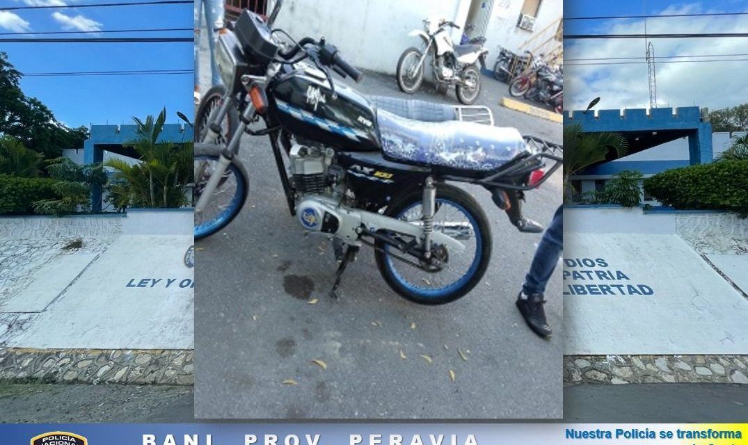 Exitosa Operación de la Policía Nacional con la captura de un presunto ladrón en Baní