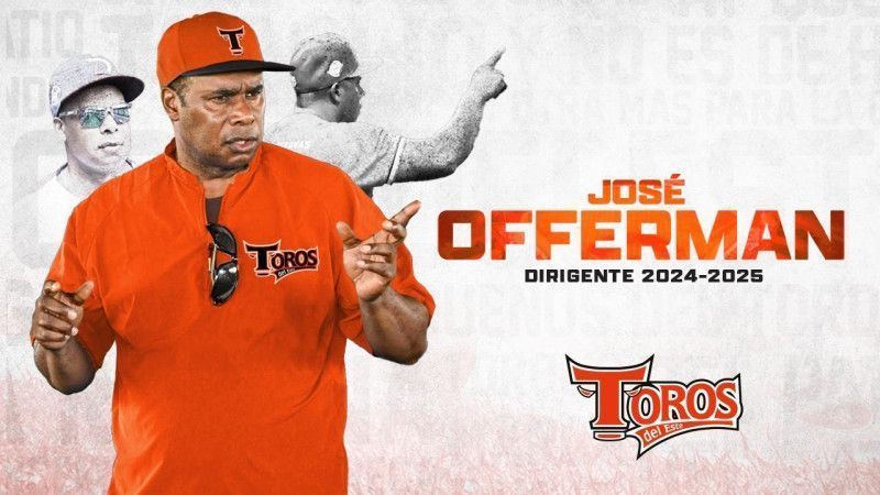 José Offerman, nuevo dirigente de los Toros; Carlos Febles coach de banca