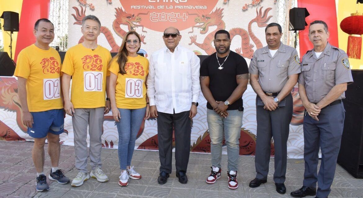 Embajada China, Alcaldía de Santo Domingo y Fundación Jade Celebran Carrera 5K y Año Nuevo Chino del Dragón