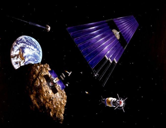 La minería espacial y sus promesas cósmicas