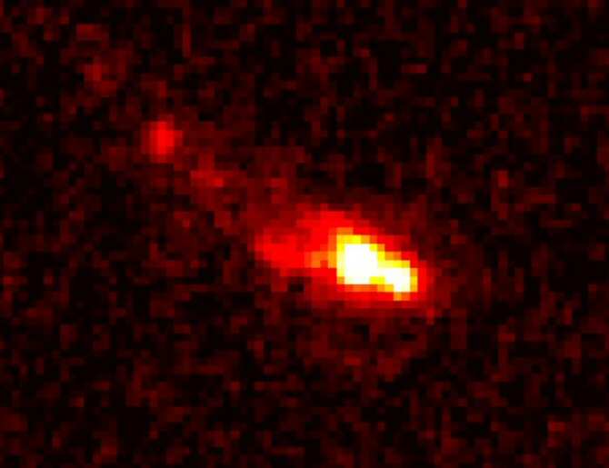 La fusión de galaxias más antigua conocida