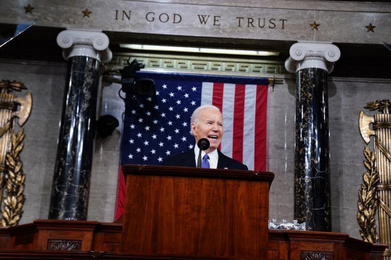 Biden carga contra Trump en un discurso del estado de la Unión con su foco en las urnas