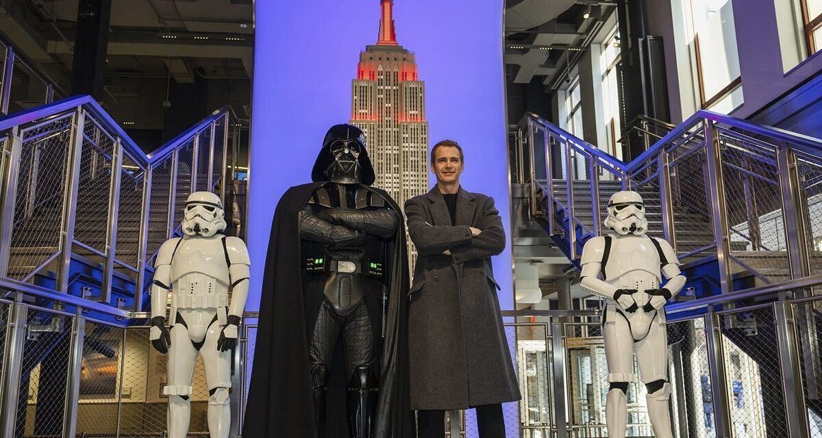 Hayden Christensen, anfitrión del evento especial de Star Wars en el Empire State Building de Nueva York