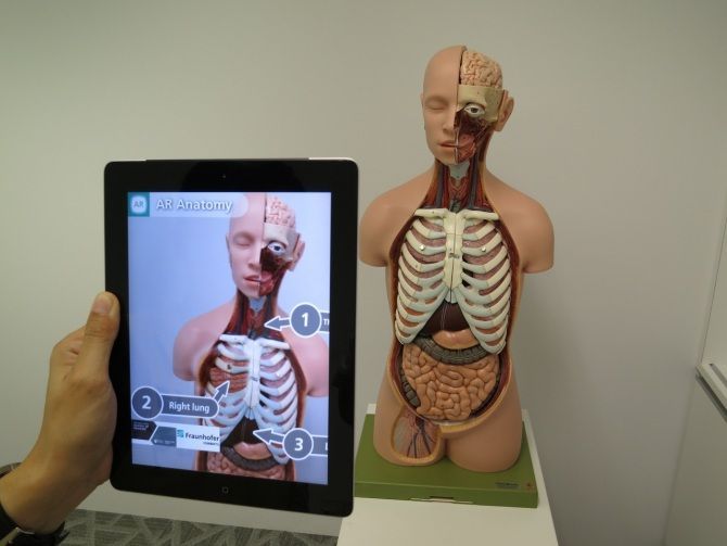 Las aplicaciones médicas de la realidad aumentada