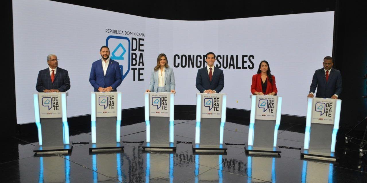 Seis candidatos a diputados de circ. 1 del DN confrontan sus propuestas en debate del CODESSD