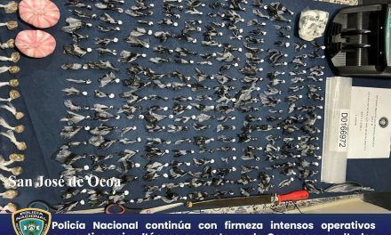 Policía Nacional continúa con firmeza intensos operativos preventivos simultáneos en sectores de Ocoa con resultados positivos