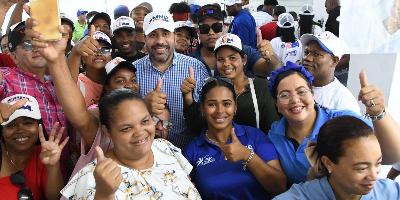 Movimiento deportivo realiza actividad en San Cristóbal