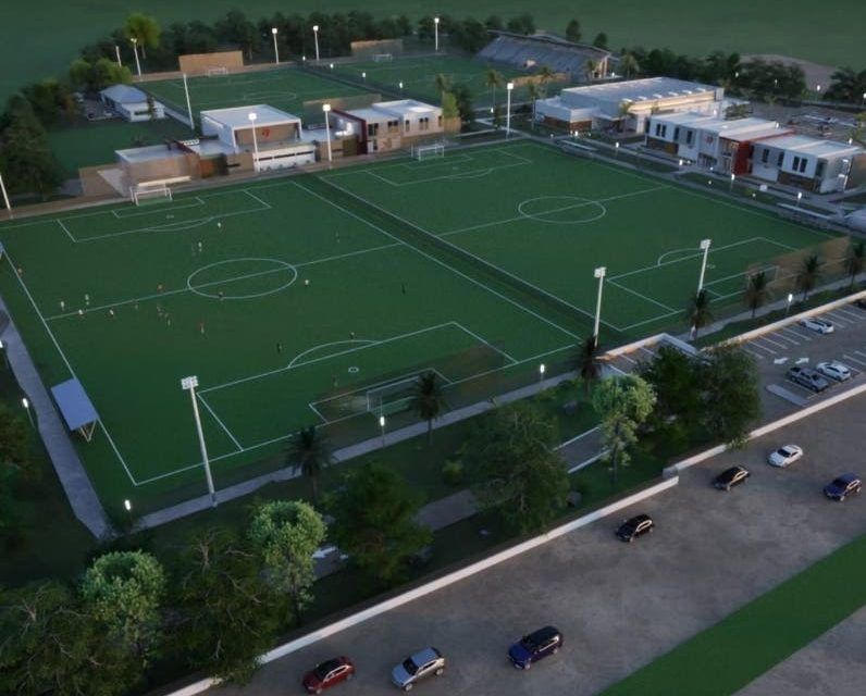 Fedofútbol inicia remodelación de instalaciones San Cristóbal